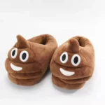 Chaussons Caca Emoji