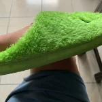 Chausson Grinch verte pour femme