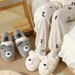 Chaussons Nounours Fourrure