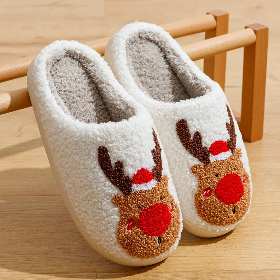 Chaussons mule noël