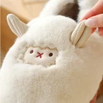 Chaussons Kawaii Mouton