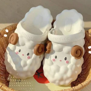 Claquettes Mouton Kawaii