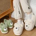 Chaussons Nounours Fourrure