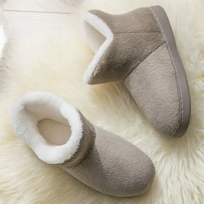Chaussons Bottes TOSKATOK - Polaire Microfibre - Semelle Antidérapante - Taille Unique 36-40 - Dames/filles