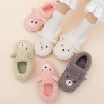 Chaussons Ourson Polaire Kawaii