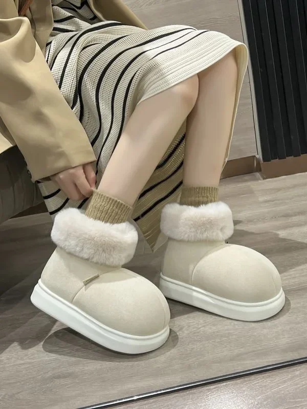 Chaussons Bottines Fourrure