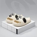 Claquettes Chien Animaux Beige