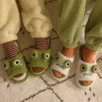 Chaussons Grenouille en Fourrure