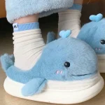 Chaussons Animaux Baleine