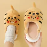 Chaussons Animaux Chat Tigré