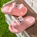 Claquettes Animaux Crocodile Roses