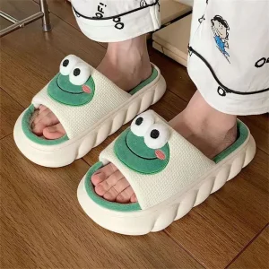 Chaussons Animaux Grenouille Kawaii