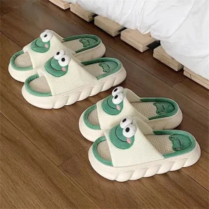 Chaussons Animaux Grenouille Kawaii