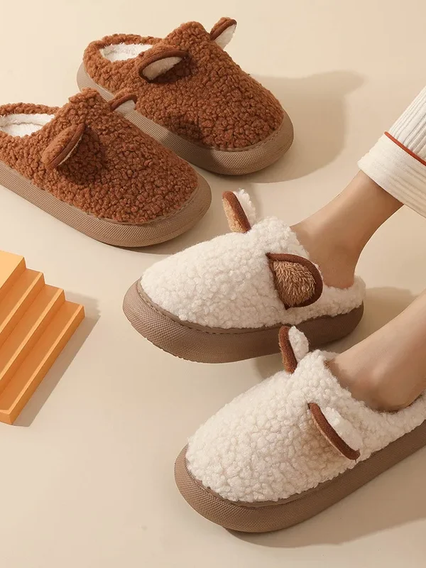 Chaussons Mouton Moumoute