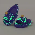 Chaussons lumineux phosphorescents