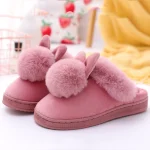 Chaussons Fourrure Pompon