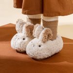 Chausson Enfant Animaux Lapin en Moumoute