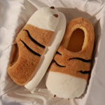 Chaussons Animaux pate de tigre unisexe