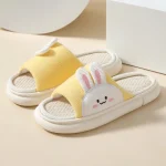 Claquettes Animaux Lapin Lin Jaune