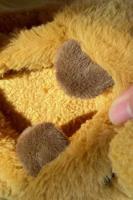 Chaussons Capybara en Fourrure