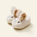 Chausson Enfant Animaux Lapin Blanc