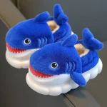 Chaussons Enfant Animaux Requin Bleu