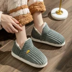 Chaussons Fourrure Unisexe pour l'hiver