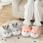 Chausson Animaux Lapin Chaud pour l'Hiver