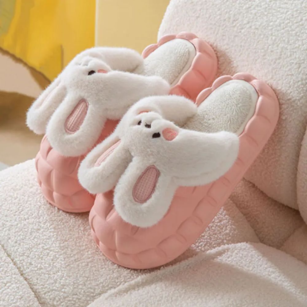 Chausson Fourrure Femme Lapin Kawaii