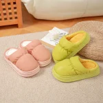 Chaussons Duvet en Cuir