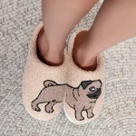 Chausson Mule Chien fan de Bouledogue