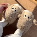 Chausson Peluche Animaux Mouton Doux et confortable