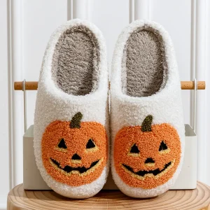 Chausson Halloween Citrouille