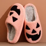 Chausson Halloween Citrouille pour l'hiver