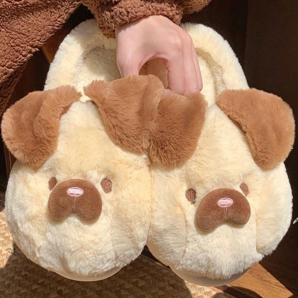 Chausson Animaux Chien Hiver Doux et confortable