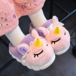 Chausson licorne pour enfant