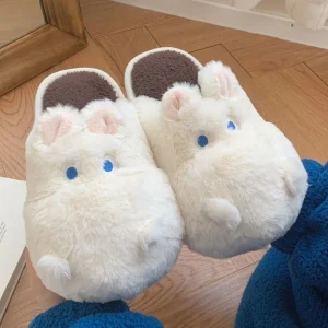 Chausson Animaux Hippopotame Kawaii pour homme