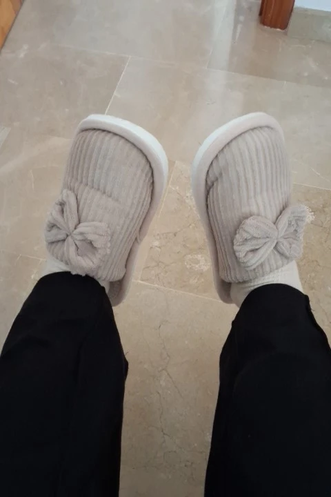 Chausson Femme Mule Nœud Papillon photo review