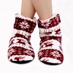 Chausson Noël chaud et confortable