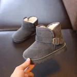 Chausson enfant bottine hiver, parfait pour l'intérieur