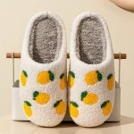 Chausson Mule Fruit Citron confortable