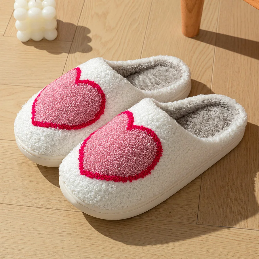 Chausson Mule Cœur confortable