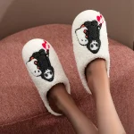 Mule Halloween Faucheuse doux et chaud