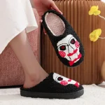 Chausson Mule Halloween Saw effrayant