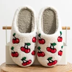 Chausson Mule Fruit Cerise confortable