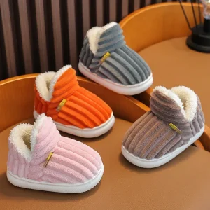Pantoufle enfant hiver fourrée