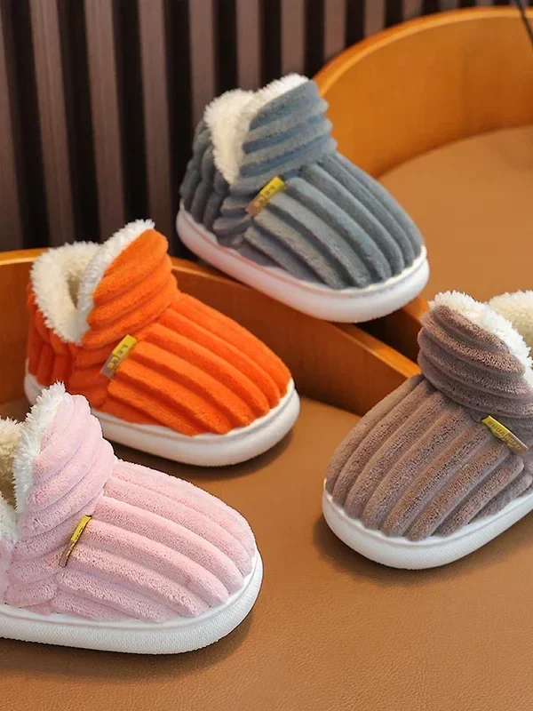 Pantoufle enfant hiver fourrée