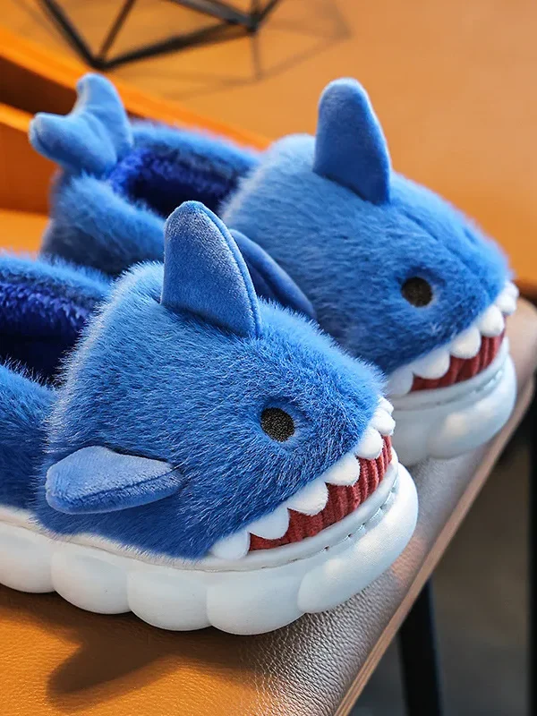 Chaussons enfant animaux requin